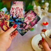 قهوه و تاروت و شمع تراپی