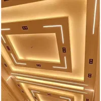 اجراع انواع سقف های کناف سقف فلت و دکوراتیو تایل