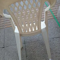 صندلی دسته دار پلاستیکی