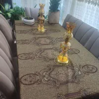 میز نهار خوری هشت نفره در حد نو