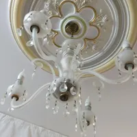 لوستر۴شاخه تمام کریستال درحدنو