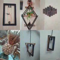 ساعت چوبی دیواری