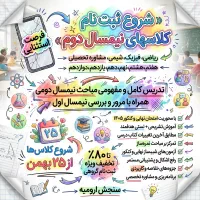 آزمون سنجش/تدریس ریاضی، فیزیک، شیمی، علوم و مشاوره