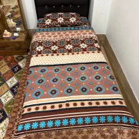 تخت خواب یک نفره + تشک طبی فنری رویا