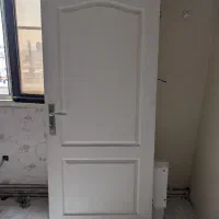 درب چوبی با چهارچوب دست دوم