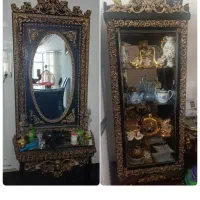 آیینه و کنسول و ویترین سلطنتی بوفه|بوفه، ویترین، کنسول|شیراز, شریفآباد|دیوار