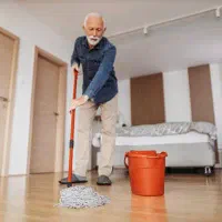 نظافتچی بازنشسته