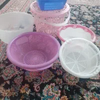 ابکش و لگن پلاستیکی