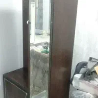 جا کفشی آینه دار و چوب لباسی