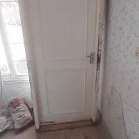 درب چوبی سالم همراه قفل ابعاد۹۰*۲۶۰