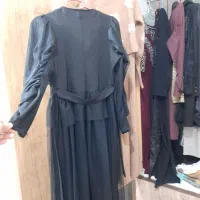 مانتو مجلسی شیک سایز فقط دوبار پوشیده شده