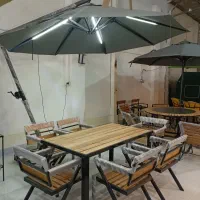 چتر۴۸ هدیه سایبان۷۵ ویلیا الاچیق8ft میز و صندلی