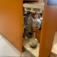 راحتی ۵ نفره L به همراه میز بار مخفی و دو باکس|مبلمان خانگی و میز عسلی|تهران, سوهانک|دیوار