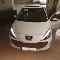 پژو۲۰۷i سفیدپانا ارتقایافته صفر دنده مدل۴۰۴