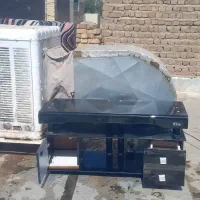 میز تلویزیون شیشه ای|میز تلویزیون|قم, قلعه کامکار|دیوار
