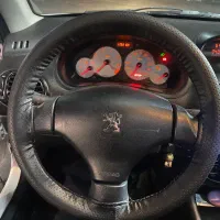 دور فرمان چرم با دوخت