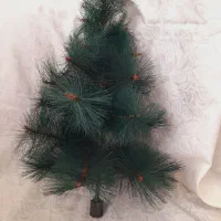 درخت کاج همراه لوازم تزیین