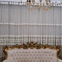 پرده در حد نو کاملا تمیز و سالم