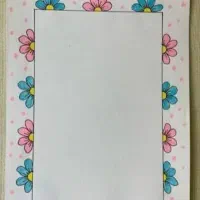 نقاشی حاشیه دفتر