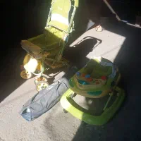 فروش کالسکه ورورک وتاب و گهواره در حد نو|کالسکه و لوازم جانبی|یزد, |دیوار