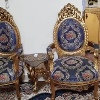 مبل نه نفره همراه با عسلی و جا کفشی ستس|مبلمان خانگی و میز عسلی|پرند, |دیوار