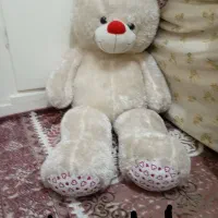 تعدادی کفش وعروسک خرسی بزرگ