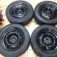 4 عدد رینگ 15 با لاسیتک 205 خارجی MATRAX درحد اک