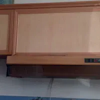 کابینت ام دی اف و میز سماور