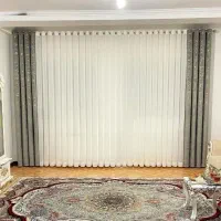 پرده حریر و مخمل پانچ آماده|پرده، رانر، رومیزی|تهران, عبدل‌آباد|دیوار