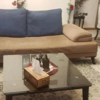 مبل دارای شش نفره و هشت نفره بصورت باز شده|مبلمان خانگی و میز عسلی|تهران, کامرانیه|دیوار