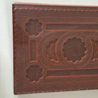 کتاب نفیس ساغر و ساقی رحلی معطر چرم جعبه دار اکبند|کتاب و مجله ادبی|تهران, خزانه|دیوار