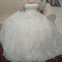 فروش فوق العاده لباس عروس کاملا سالم وزیبا