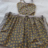 دوخت سرویس اشپزخانه عروس با طرح و پارچه دلخواه|سفره، حوله، دستمال آشپزخانه|تهران, حصارک|دیوار