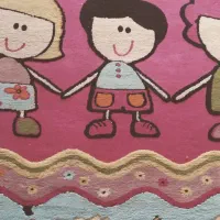 گلیم فرش اتاق کودک