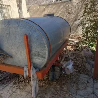 تانکر چرخدار گالوانیزه
