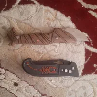 چاقو قدیمی|کلکسیون اشیاء عتیقه|نجفآباد, گلدشت|دیوار