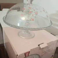 کیک خوری پایه دار گلدار