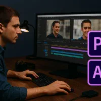 استخدام تدوینگر مسلط به پریمیر و افترافکت