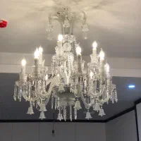 لوستر باکارات تالاری|لوستر و چراغ آویز|خاوران, |دیوار
