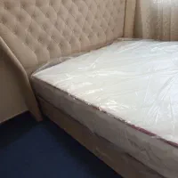 تخت تشک پاتختی دو‌کشوعه|تخت و سرویس خواب|بهارستان, |دیوار