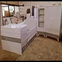 سرویس تخت نوزادی باکس دار