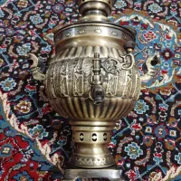 سماور ذغالی قلمی|سماور، چای‌ساز، قهوه‌ساز|باسمنج, |دیوار