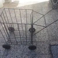 گاری دست ساز بزرگ و قوی