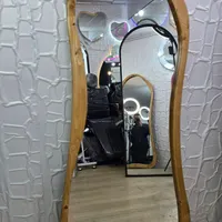 آینه چوبی نراد قدی فلزی گنبدی دفرمه