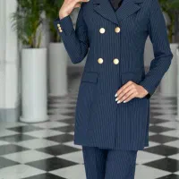 کت و شلوار دیپلمات  سرمه ای سایز ۴۲