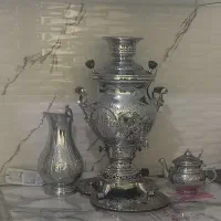 سرویس سماور گازی کاملا نو و آکبند|سماور، چای‌ساز، قهوه‌ساز|تهران, ارم|دیوار