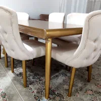 میز نهارخوری ۶نفره در حد صفر|میز و صندلی غذاخوری|سردشت, |دیوار