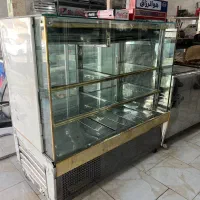 یخچال مکعبی دودی طلایی موتور دانفوس|فروشگاه و مغازه|نسیم‌شهر, |دیوار