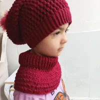 کلاه و شال گردن دست بافت|کفش و لباس بچه|مشهد, توس (بلوار توس)|دیوار