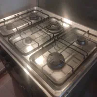 گاز ۶ شعله با فر سالم